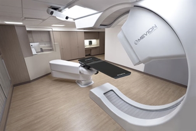 Universal Couchtop™ Long Extension on Mevion S250™ Proton Therapy System