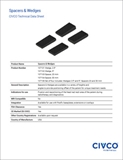 Spacers &amp; Wedges Technical Data Sheet